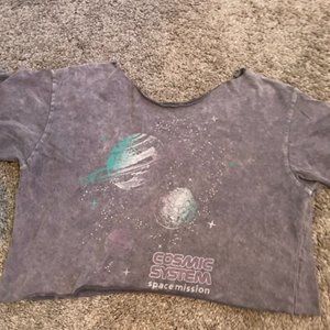 Space Crop Top
